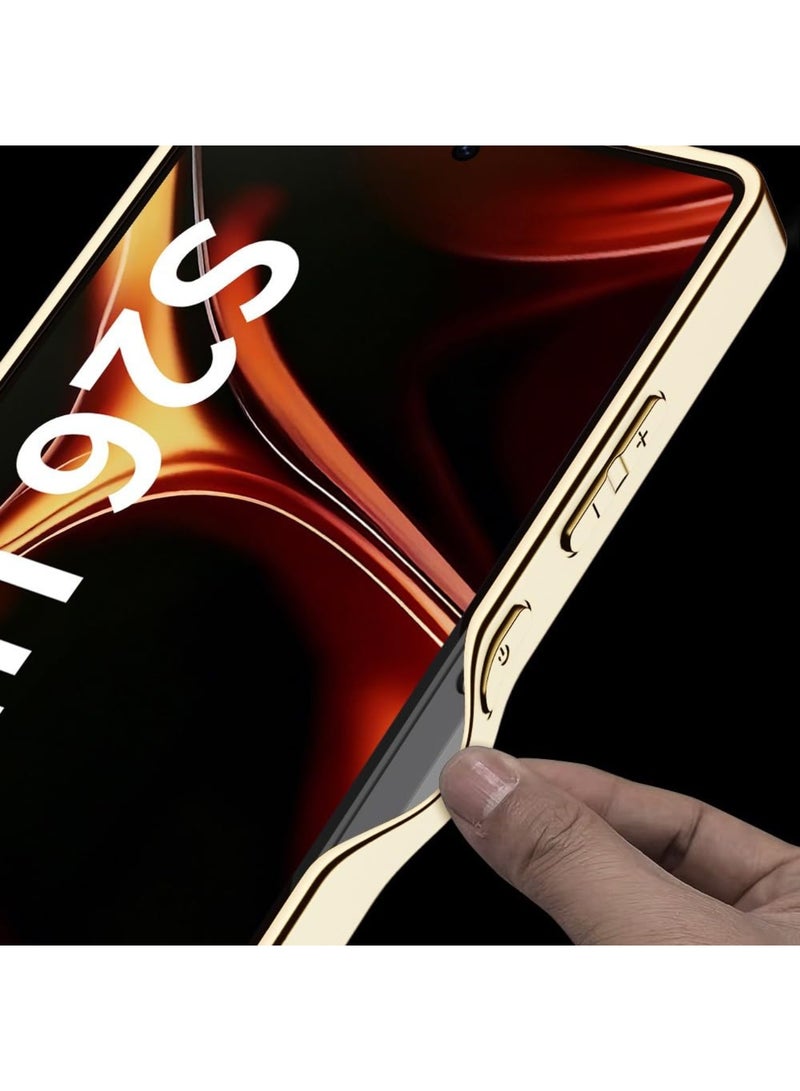 Adando for S26 Ultra Case, Galaxy S26 Ultra Case, Electroplating Precision Holes, Shockproof Mil-Grade Drop Protection Rugged Hard Thin Lightweight Cases for S26 Ultra Phone (Black) - Image 5